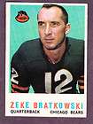 1958 Topps Football Bears ZEKE BRATKOWSKI 23 NM  