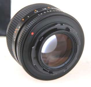 CARL ZEISS CONTAX 50MM F1.4 PLANAR T* LENS #5939372  