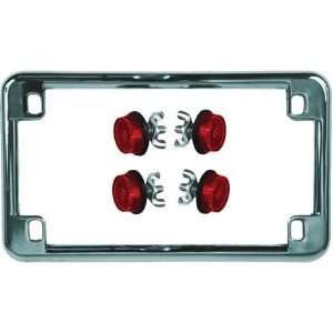  LICENSE PLATE FRAME 4X7 CHROME Automotive