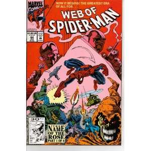  Web of Spider man #84 Comic 1st Series 1985: Everything 