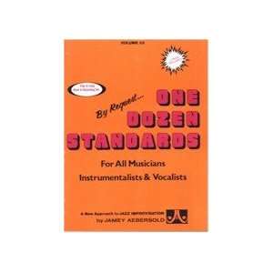  Jamey Aebersold Vol. 23 Book & CD   One Dozen Standards 