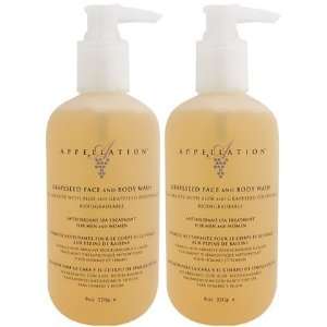  California North Appellation Grapeseed Face & Body Wash, 8 