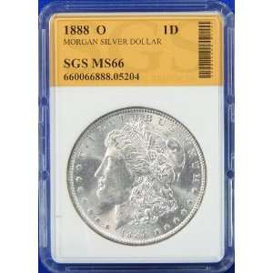  1888 O MS66 Morgan Silver Dollar Graded by SGS: Everything 