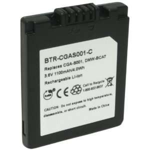   Replacement Battery for Panasonic CGA S001 & DMW BCA7