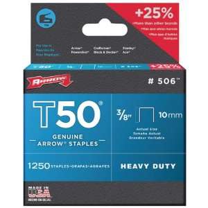  New   ARROW FASTENERS 50624 T50 STAPLES: Sports & Outdoors