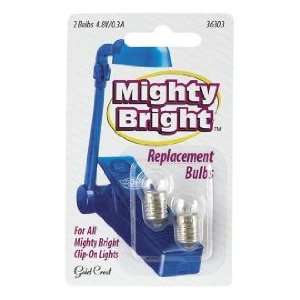  Mighty Bright 2 Pack Replacement Light Bulbs: Home 