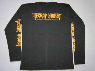 NECROPHAGIST Death Metal Long Sleeve Mens T Shirt Size M  