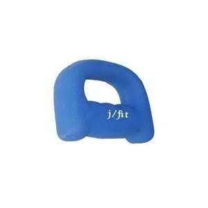  J Fit Neoprene Grip Dumbbell Weight, 2 Pound: Sports 