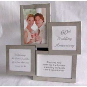   Anniversary Collage Frame   60th Wedding Anniversary Gift Home