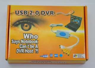 channel USB 2.0 digital video capture Grabber Recorder Surveillance 