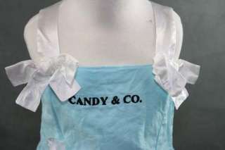 Custom Candy & Co. Teal/White Easter/Costume Dress 3 4t  