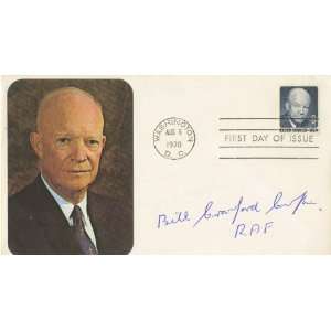  Bill Crawford Compton Autographed Commemorative Philatelic 