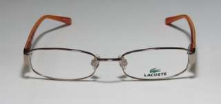 NEW LACOSTE 12211 48 17 130 METALLIC BROWN EYEGLASSES/GLASSES/FRAME 