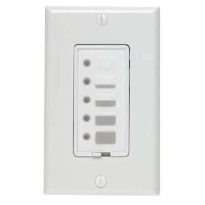  Leviton 832 6161 WH Four Level Dimmer Switch, White: Home 