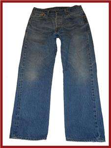 Levis 501 Jeans Mens (tag 36/31) fits 33 x 28  