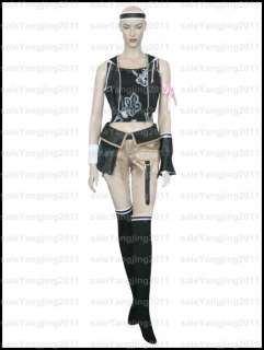 FF7 Final Fantasy VII Yuffie Kisaragi Cosplay Costume  