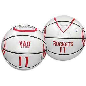  Rockets Spalding NBA Player Jersey Basketball ( Yao, Ming 