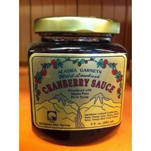 Alaska Garnets Wild Lowbush Cranberry Sauce:  Grocery 