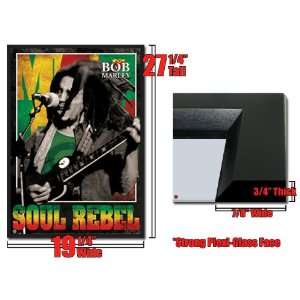    Framed Bob Marley 3D Lenticular Poster Soul Rebel: Home & Kitchen