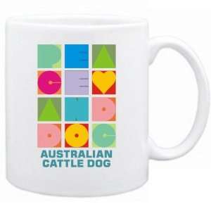   New  Peace & Dog  Australian Cattle Dog  Mug Dog: Home & Kitchen