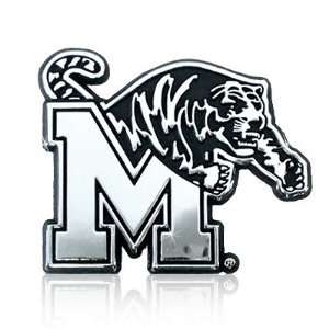 University of Memphis Tigers Chrome Metal Car Emblem 