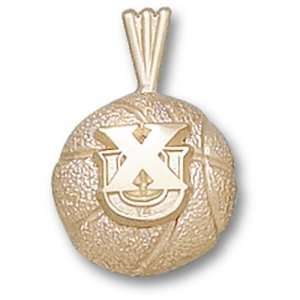  Xavier University XU Basketball Pendant (14kt) Sports 