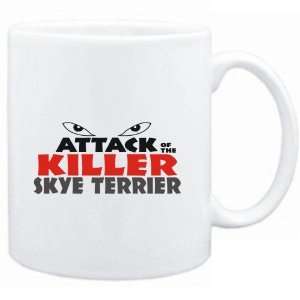   White  ATTACK OF THE KILLER Skye Terrier  Dogs: Sports & Outdoors