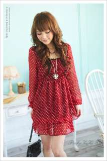 D161 New Korean style womens chiffon dress size M/S  
