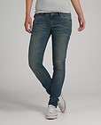 New Womens Superdry Baby Blue Slim Jeans AD2218/1657