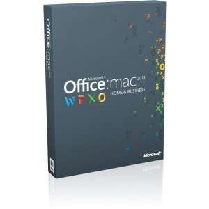  MICROSOFT OEM/DSP, Microsoft Office:mac 2011 Home and Business 