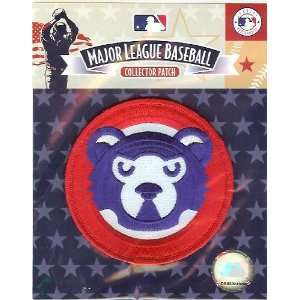  Chicago Cubs Bear Face Sleeve Patch   1994 1996   Official 