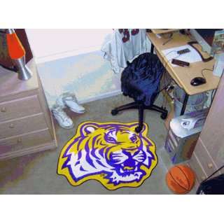   State University Tiger Head   Mascot Mat   Cut Out