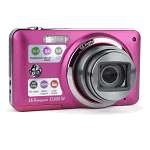 GE E1680W 16MP 8x Optical/6x Digital Zoom Camera w/HDMI (Red) RED 