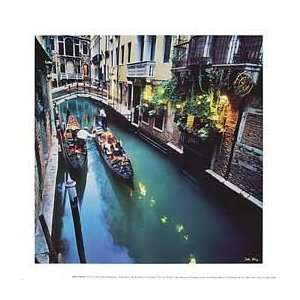   in Venice   Artist John Xiong  Poster Size 19 X 19