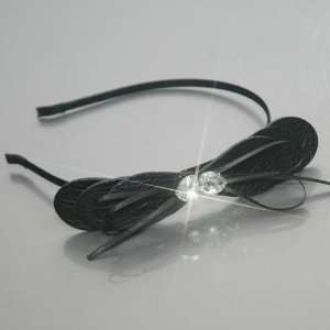   Ribbon Bow decorate with imitative jewels Headband (4038 1): Beauty