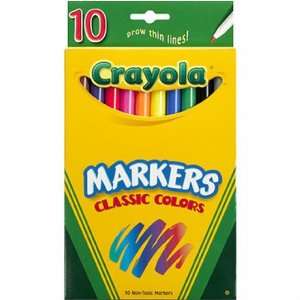    5 each: Crayola Classic Color Markers (58 7726): Home Improvement