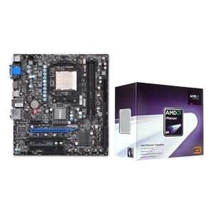  MSI 785GTM E45 Motherboard & AMD Phenom X4 9650 Qu 