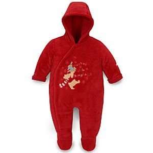    Disney Snowflake Winnie the Pooh Snugglesuit for Infants Baby