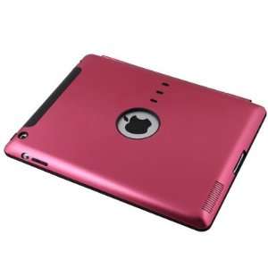   Thin Aluminum Metal Hard Case Cover with Stand (Hot Pink): Electronics