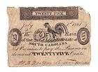 CIVIL WAR BANK OF THE STATE OF SOUTH CAROLINA 25 CENT N