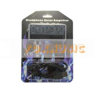Headphone Guitar AMPlug Amplifier Mini Amp  USB Charge  Metal 