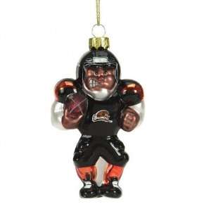 Oregon State Beavers 4 Glass African American Football Player:  