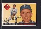 1955 Topps #195 Ed Roebuck RC EX
