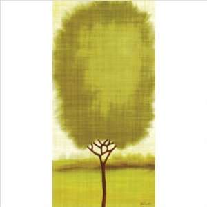 WeatherPrint 8097 Green Tree Outdoor Art   Tandi Venter Size 44 x 22 