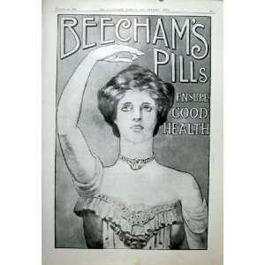  Ensure Good Health Beecham Pills 1904 Advert: Home 