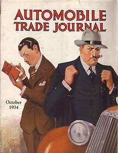 1934 Automobile Trade Journal October  