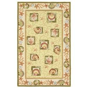  828 Trading Area Rugs: Accents Cotton Rug: CCL105Y: 2x8 
