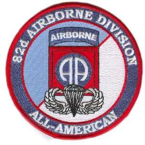  82nd Airborne Division Patch with Wings 