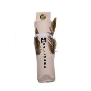  Hallmark 83100 Canvas Small With Feather White Premium 