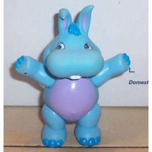  1984 Hasbro Disney Wuzzles Hoppopotamus Poseable Figure 